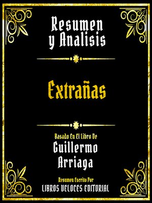 cover image of Resumen Y Analisis--Extrañas